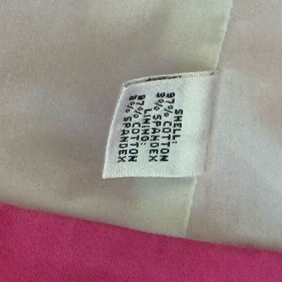 Lily Pulitzer Chic Pink Mini Mara Skirt White Lace Embroidered Womens Size 8 - Picture 8 of 9